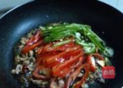 茄子炒肉丝的做法图解11