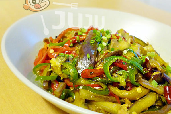 茄子炒肉丝