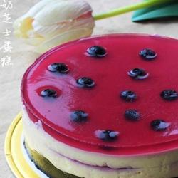 蓝莓芝士酸奶蛋糕的做法[图]