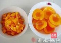 黄桃奶油蛋糕的做法图解2