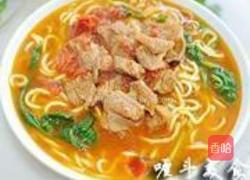 西红柿牛腩面的做法图解12