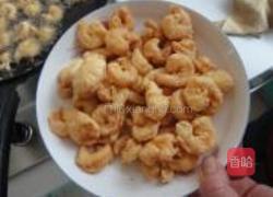 炸虾仁的做法图解3
