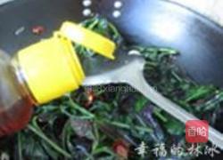 素炒紫背天葵的做法图解6