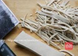 烫干丝的做法图解2