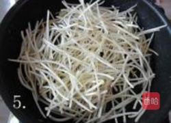 豆腐炒豆芽的做法图解5