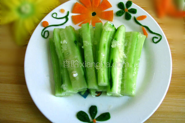 蒜泥黄瓜
