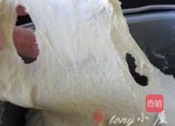 平底锅面饼面包的做法图解3