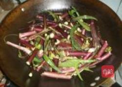 蒜茸红菜苔的做法图解4