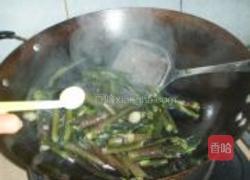 蒜茸红菜苔的做法图解5