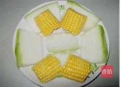 冬瓜玉米蒸排骨的做法图解3