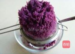 奶酪紫薯泥的做法图解4