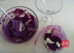 奶酪紫薯泥的做法图解6