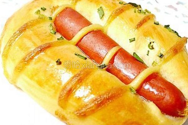 香葱肠仔包
