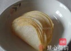 椰香浸雪梨片的做法图解3