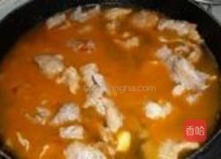 青菜烧牛肉的做法图解7