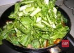 青菜烧牛肉的做法图解9