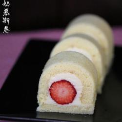 草莓酸奶慕斯卷的做法[图]