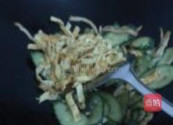 黄瓜鸡蛋炒肉片的做法图解11