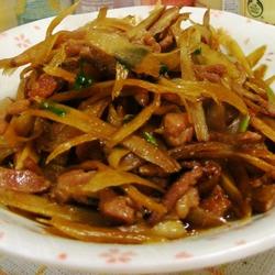 牛蒡牛肉丝的做法[图]