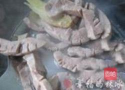 彩椒腰花的做法图解6