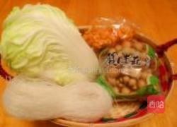 海米蟹味菇烩粉丝的做法图解1