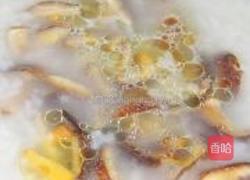 香菇鸡胗粥的做法图解5