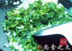 茼蒿肉酱的做法图解3