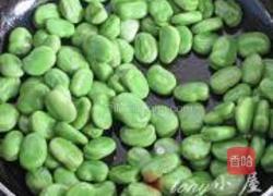 香葱爆蚕豆的做法图解3