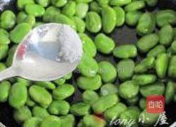 香葱爆蚕豆的做法图解4