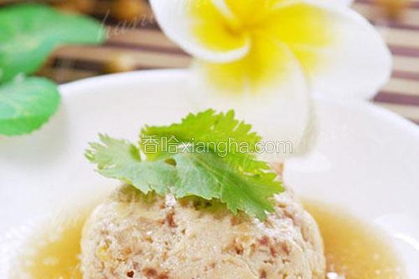 清蒸豆腐圆子