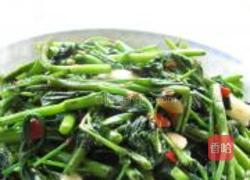 辣炒空心菜的做法图解6