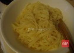 芽菜肉丁拌面的做法图解12