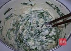 韭菜豆腐鸡蛋饼的做法图解6