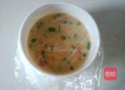 雞蛋太陽花的做法图解3