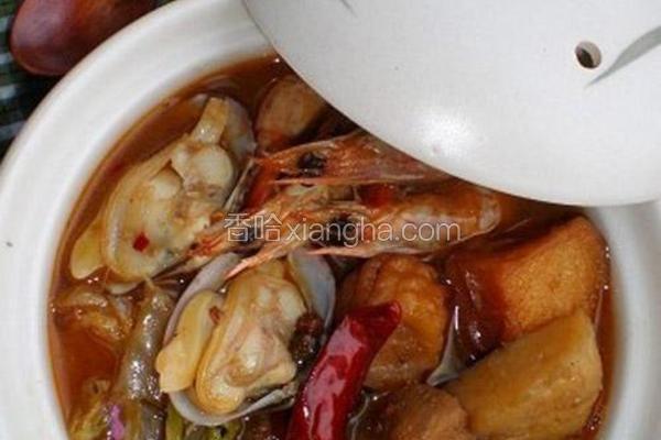 海味杂烩白菜