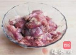 酸豇豆蒸排骨的做法图解2