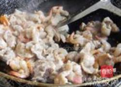 白芦笋虾仁肉片的做法图解5