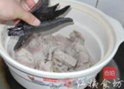 紫灵芝炖排骨的做法图解6