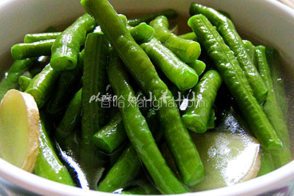 水煮豆角