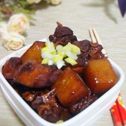 魔芋烧鸭的做法[图]