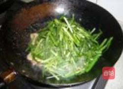 韭菜炒猪肝的做法图解7
