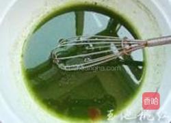 红豆抹茶奶油蛋糕的做法图解1