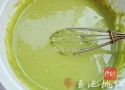 红豆抹茶奶油蛋糕的做法图解4