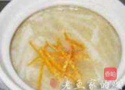 桔皮土鸭萝卜汤的做法图解6