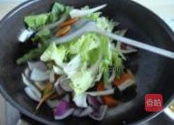 杂菜小炒的做法图解5