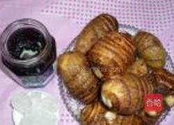 蓝莓芋头球的做法图解1