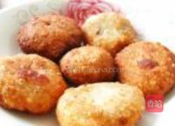 烫面豆沙炸糕的做法图解7