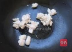 春菜炒肉的做法图解4