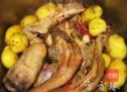 压锅大鹅炖土豆的做法图解5