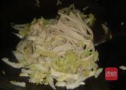 大白菜烩千张的做法图解4